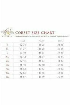 Daisy Corsets Lavish 5 PC Officer Frisky Corset Costume