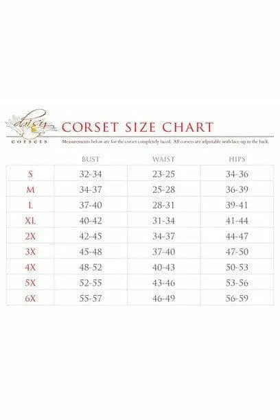 Daisy Corsets Top Drawer 6 PC Sexy Fairytale Red Queen Costume