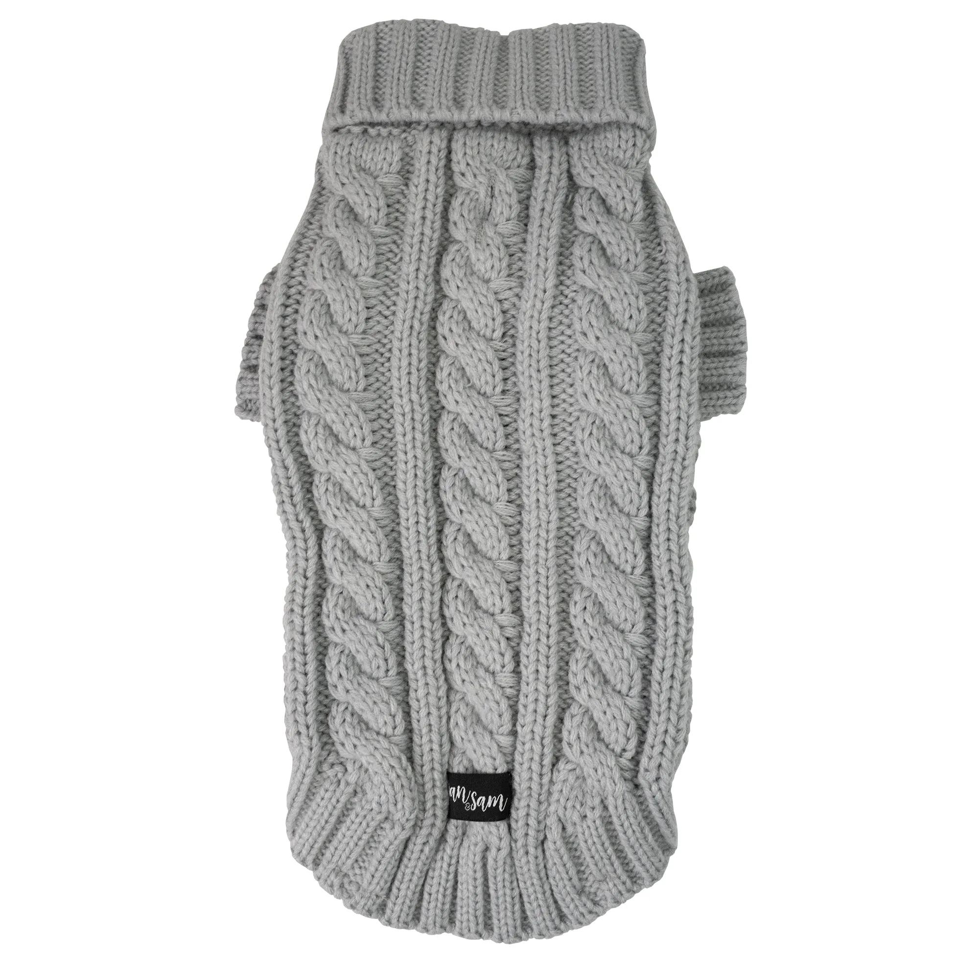 Dan & Sam - Knitted Sweater (Cloud Grey) - 45cm