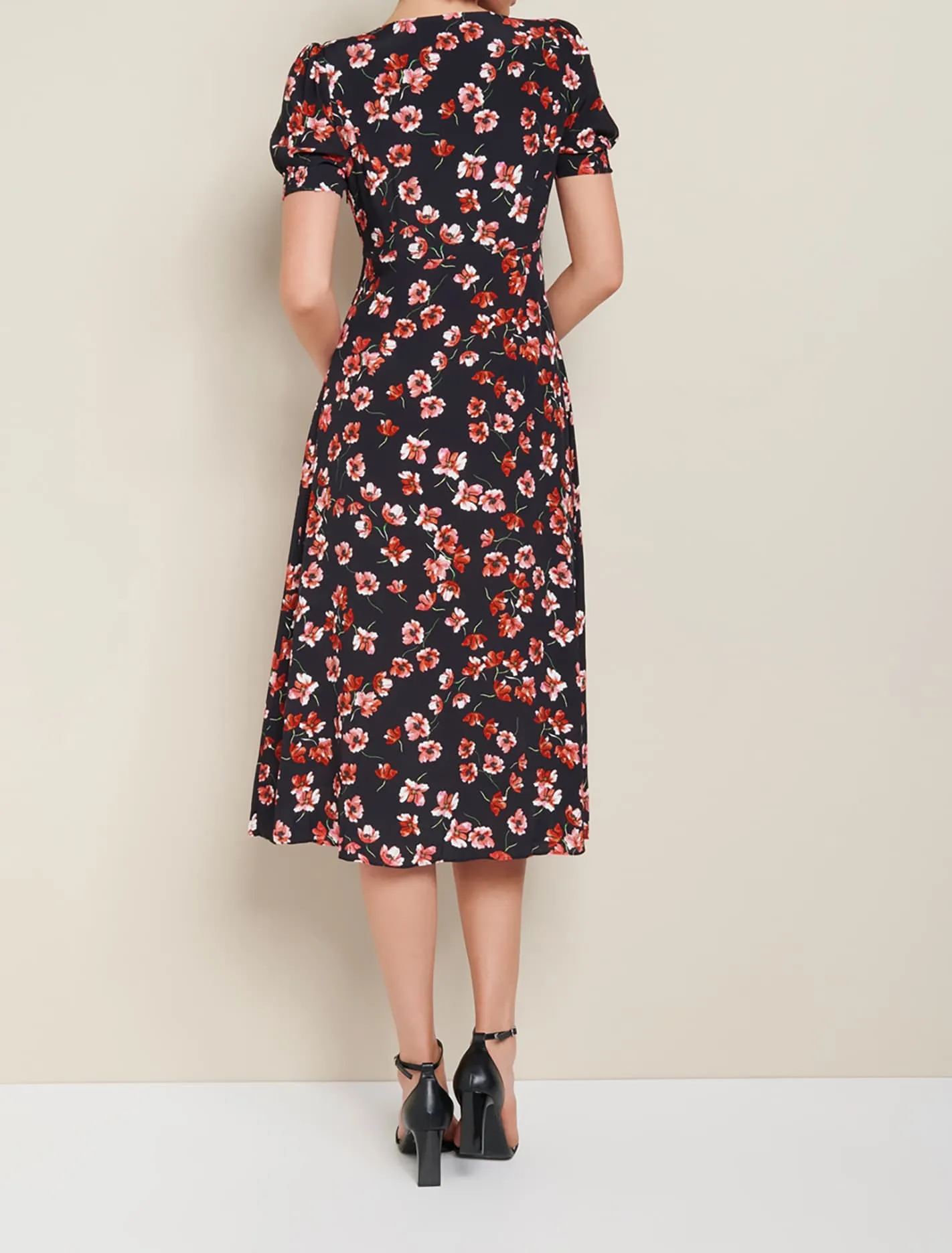 Dani Short Sleeve Midi Dress