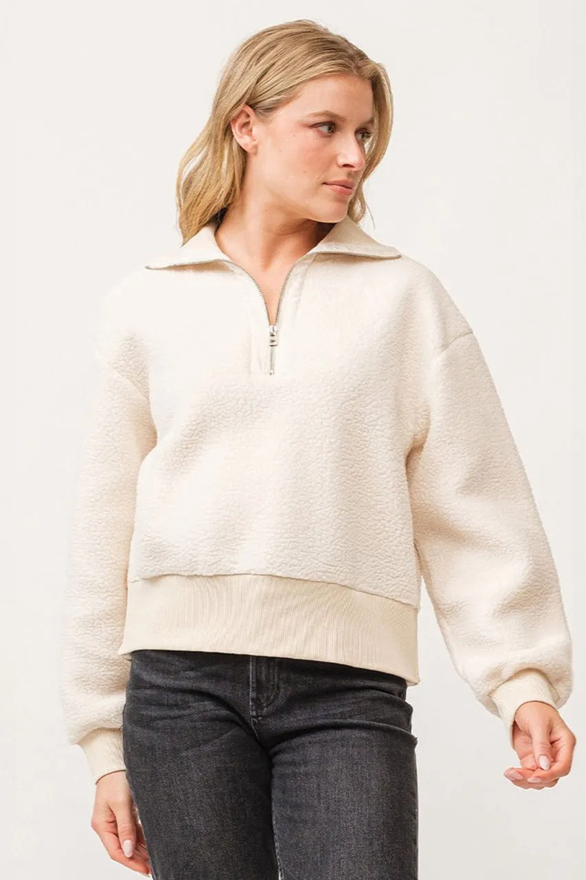 Dear John Briar 1/4 Zip Pullover Sweatshirt