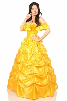 Deluxe Three Piece Fairytale Beauty Corset Costume