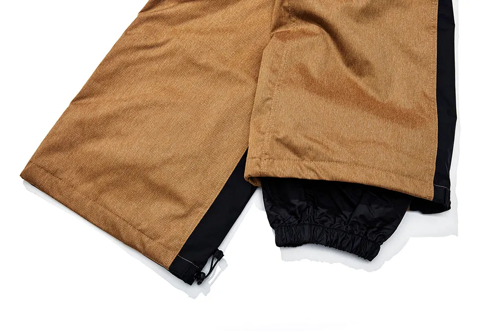 DENIM LINE TRACK PANTS BROWN