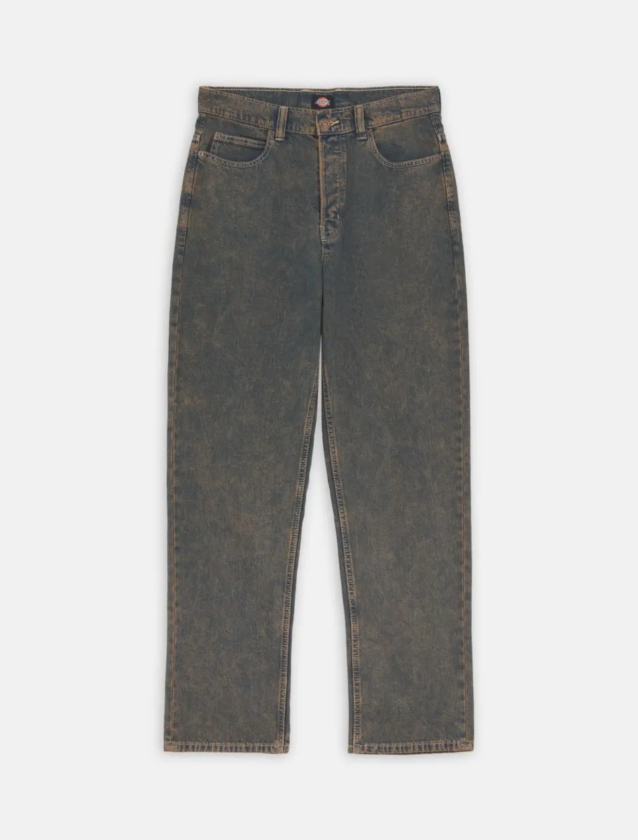 Dickies Thomasville Denim Jeans - Brown Overdye