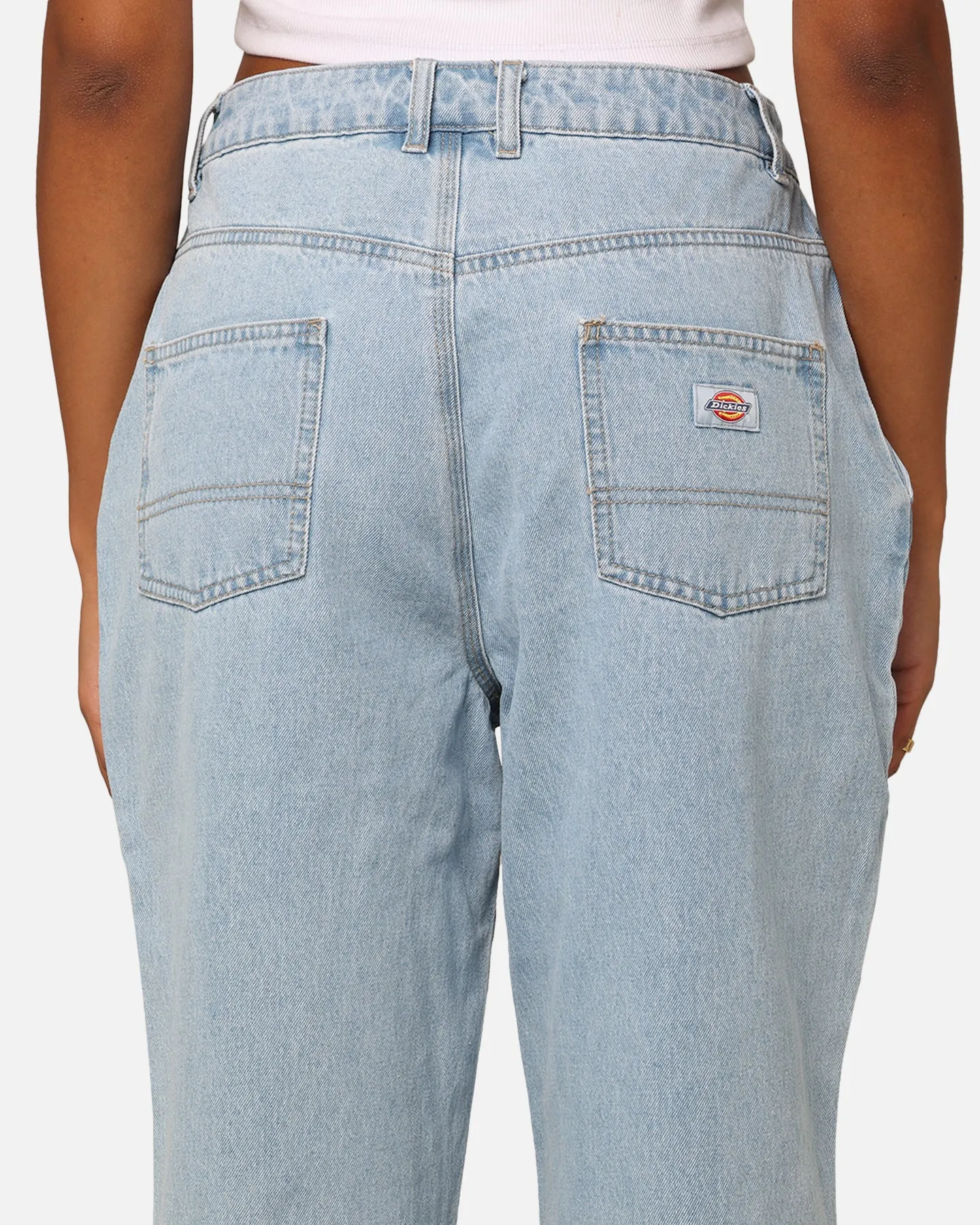 Dickies Women's The Woodlands Jeans Light Wash Blue