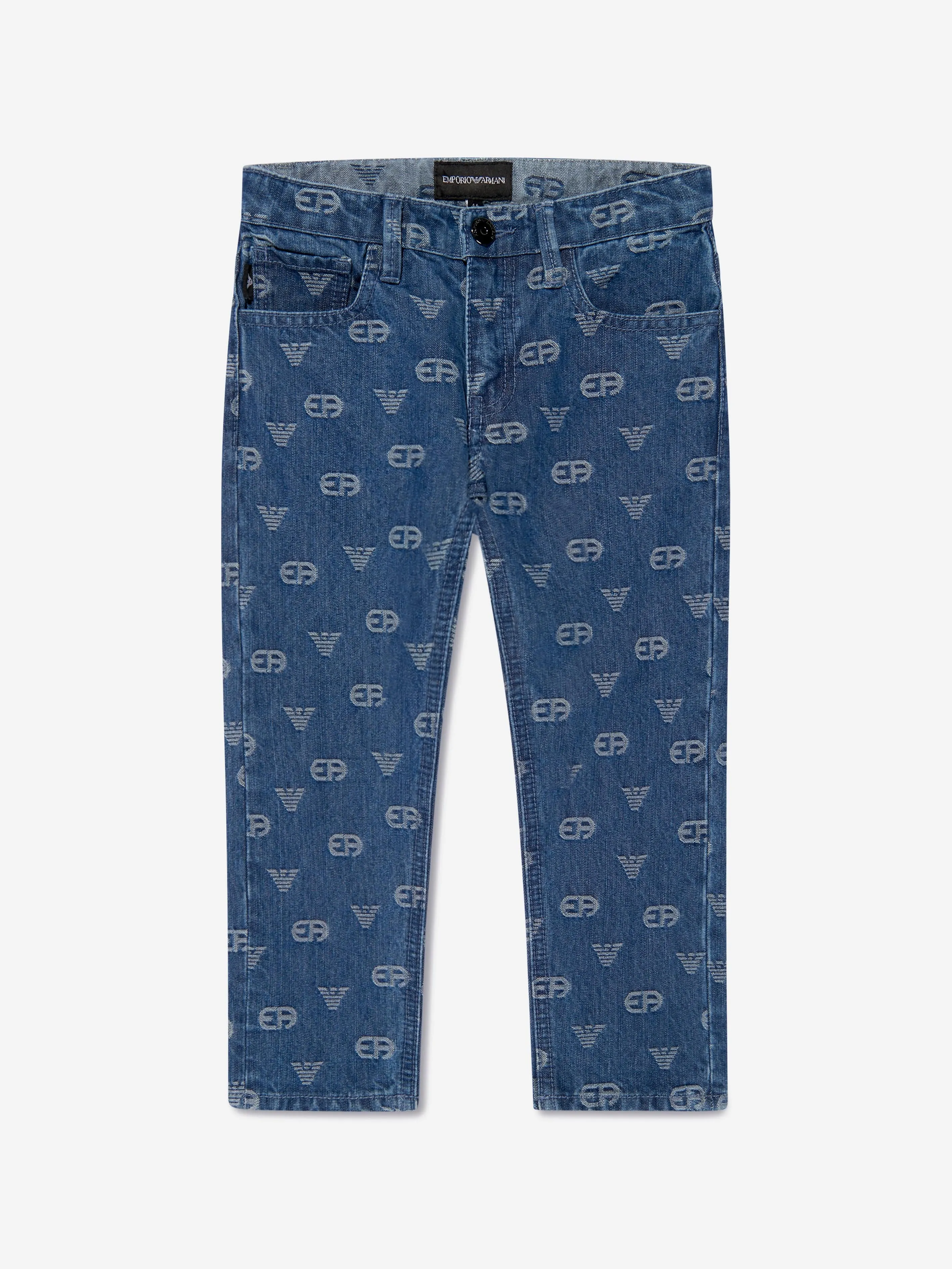 Emporio Armani Boys Denim Logo Jeans