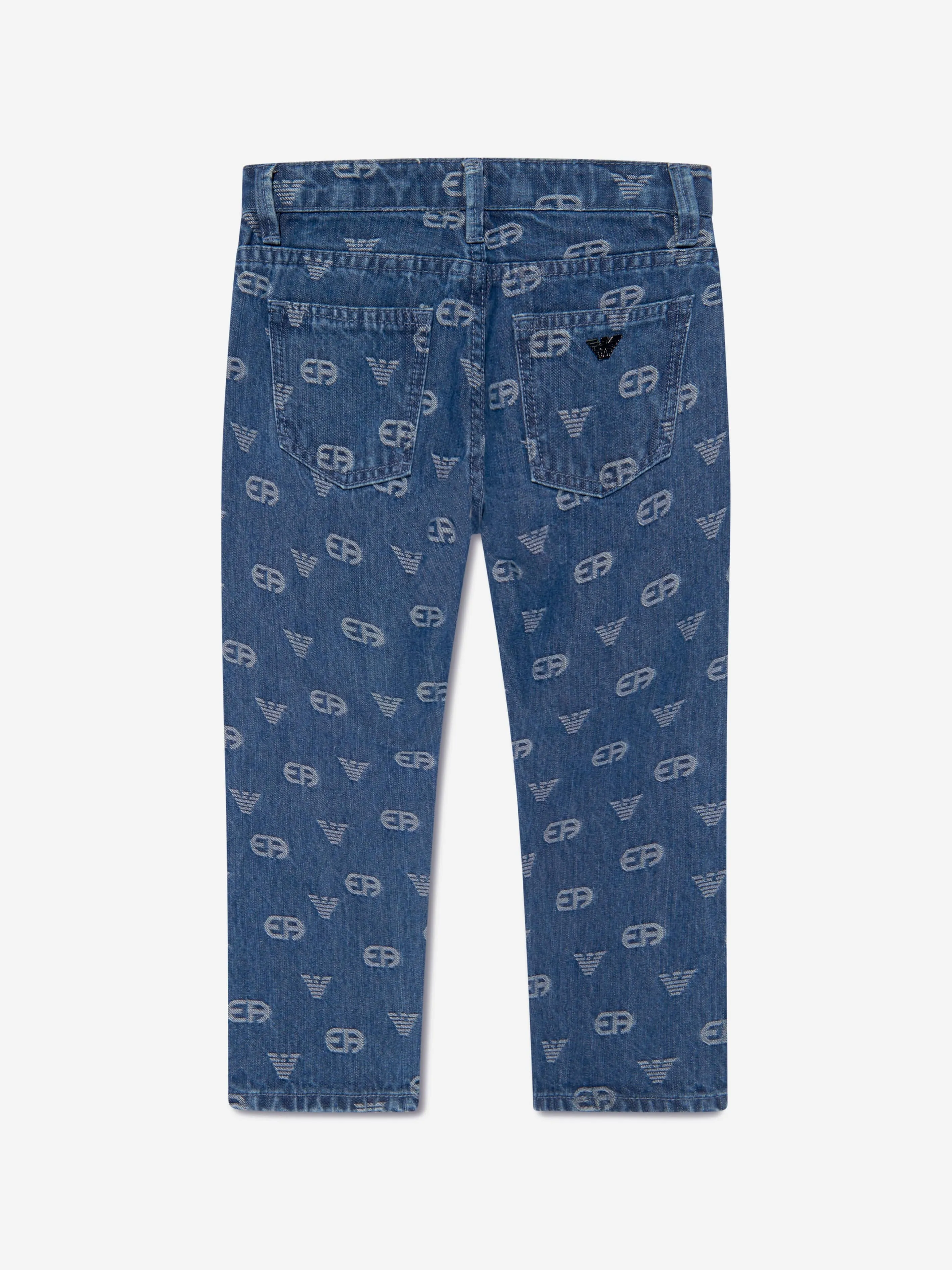 Emporio Armani Boys Denim Logo Jeans