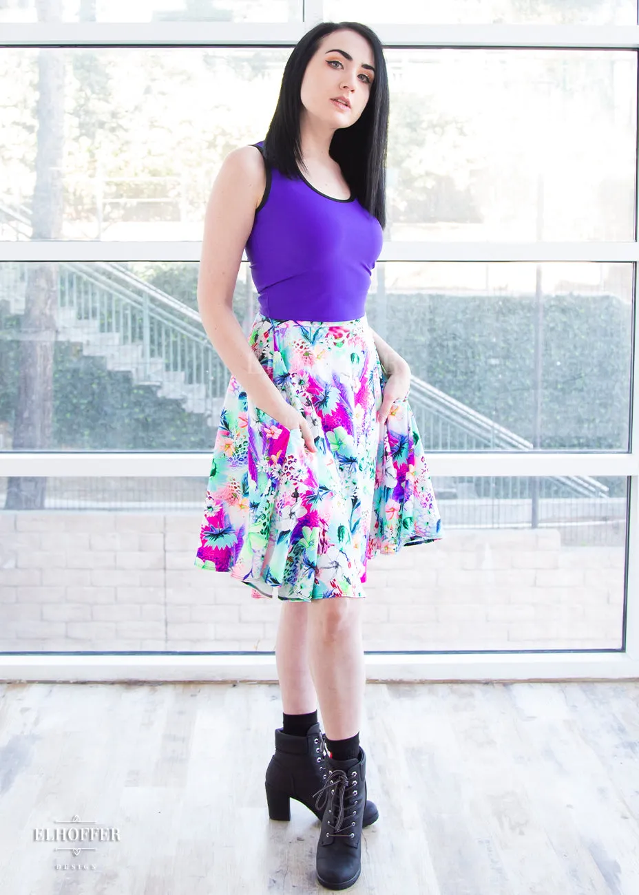 Essential Julie Skirt - Rainbow Jungle