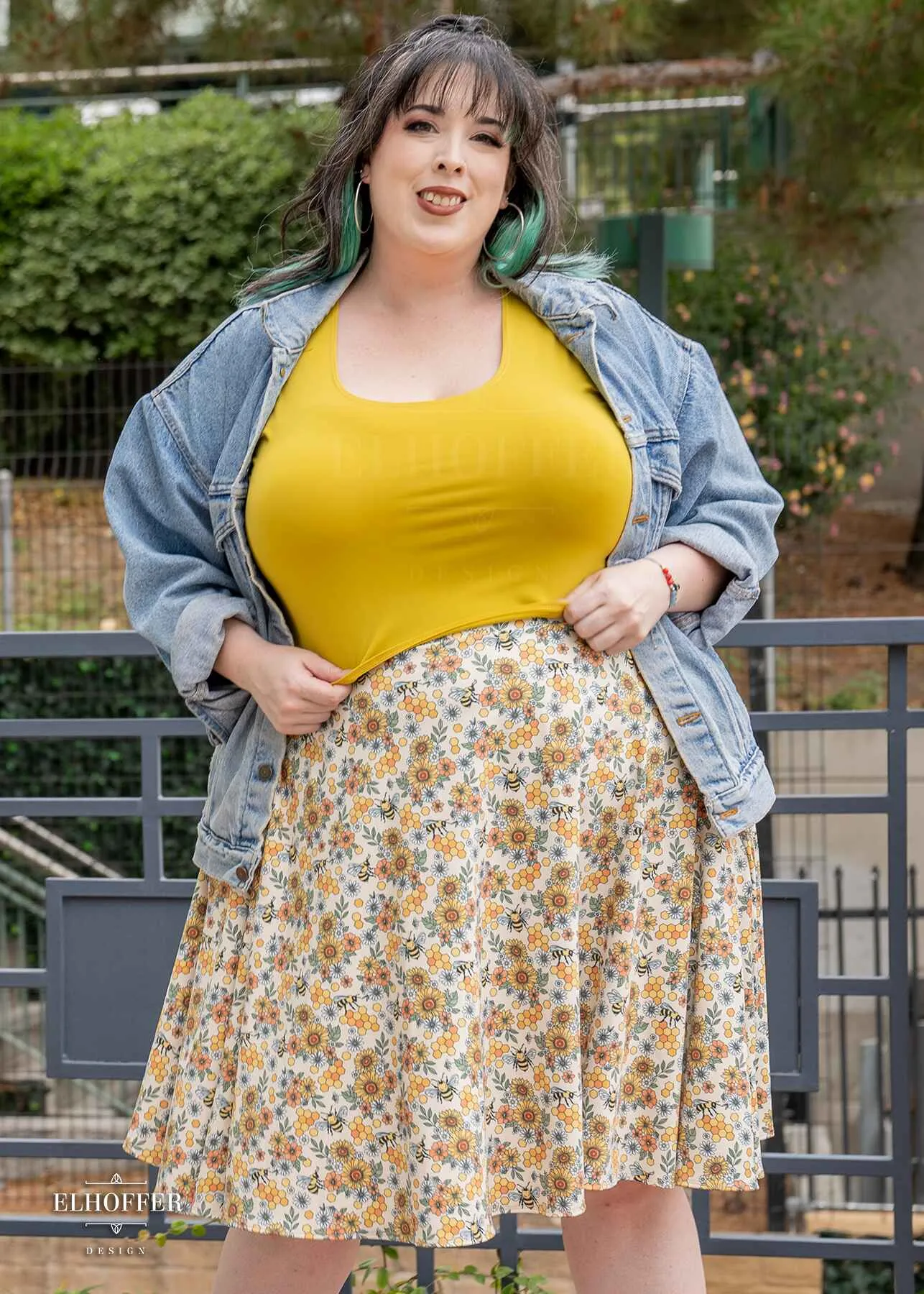 Essential Julie Skirt - Save the Bees