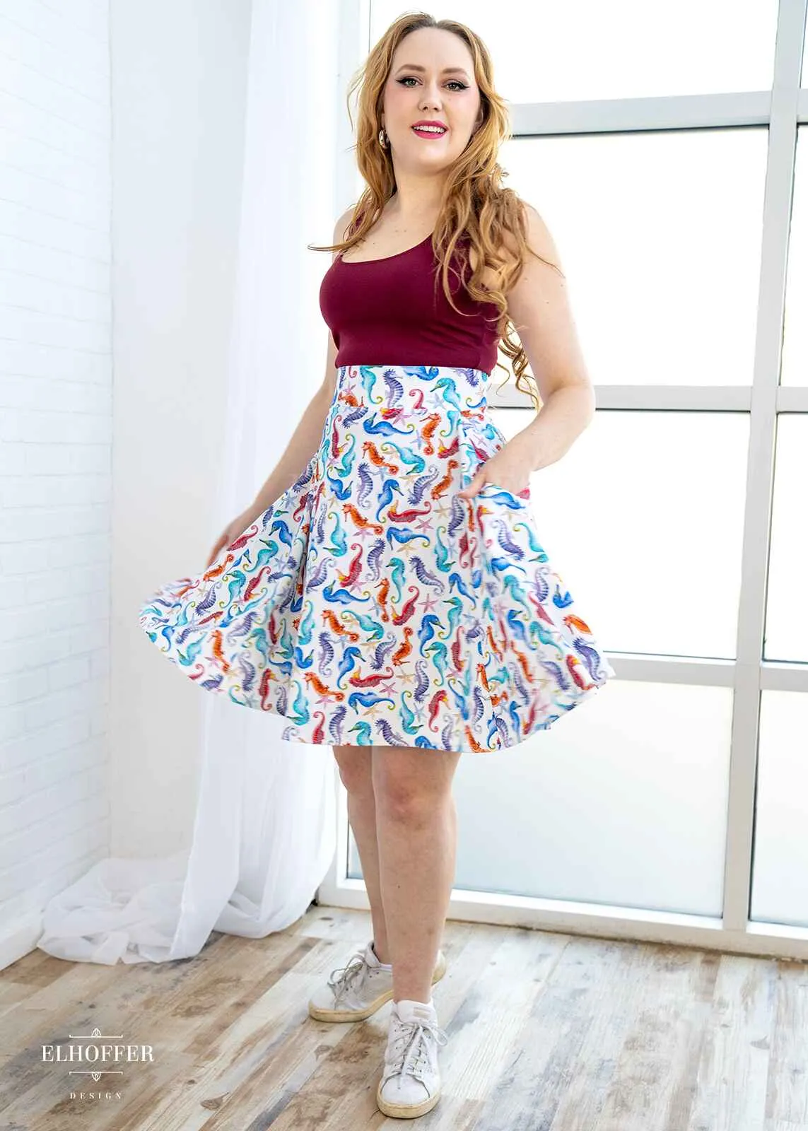 Essential Julie Skirt - Seahorse