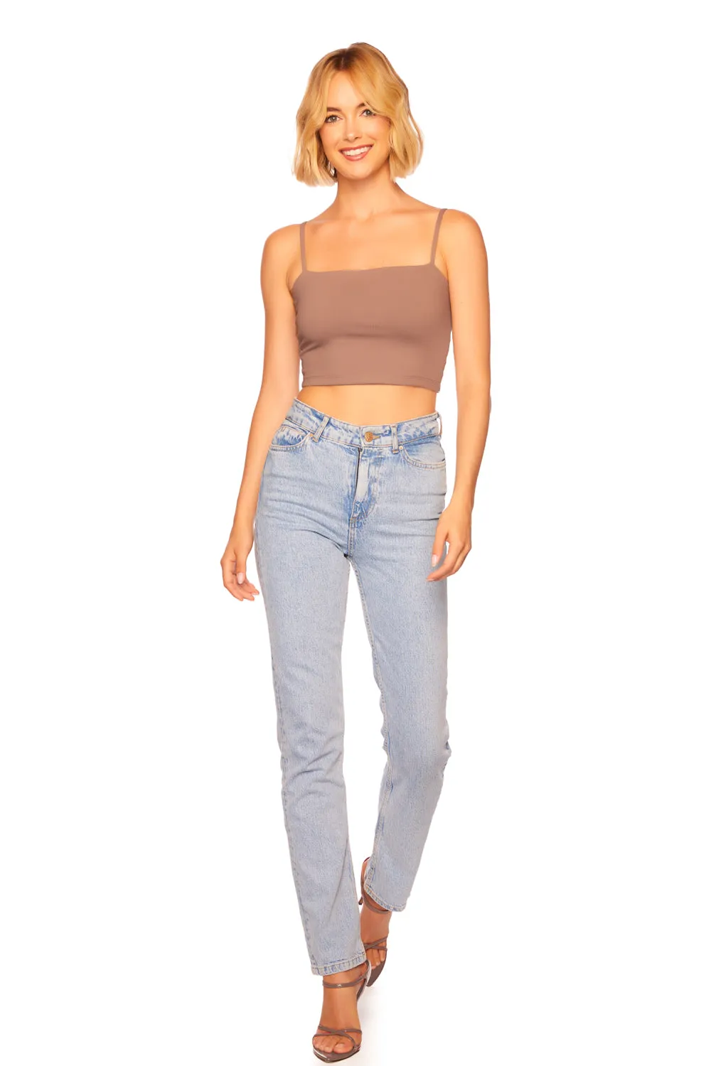 essential string crop top