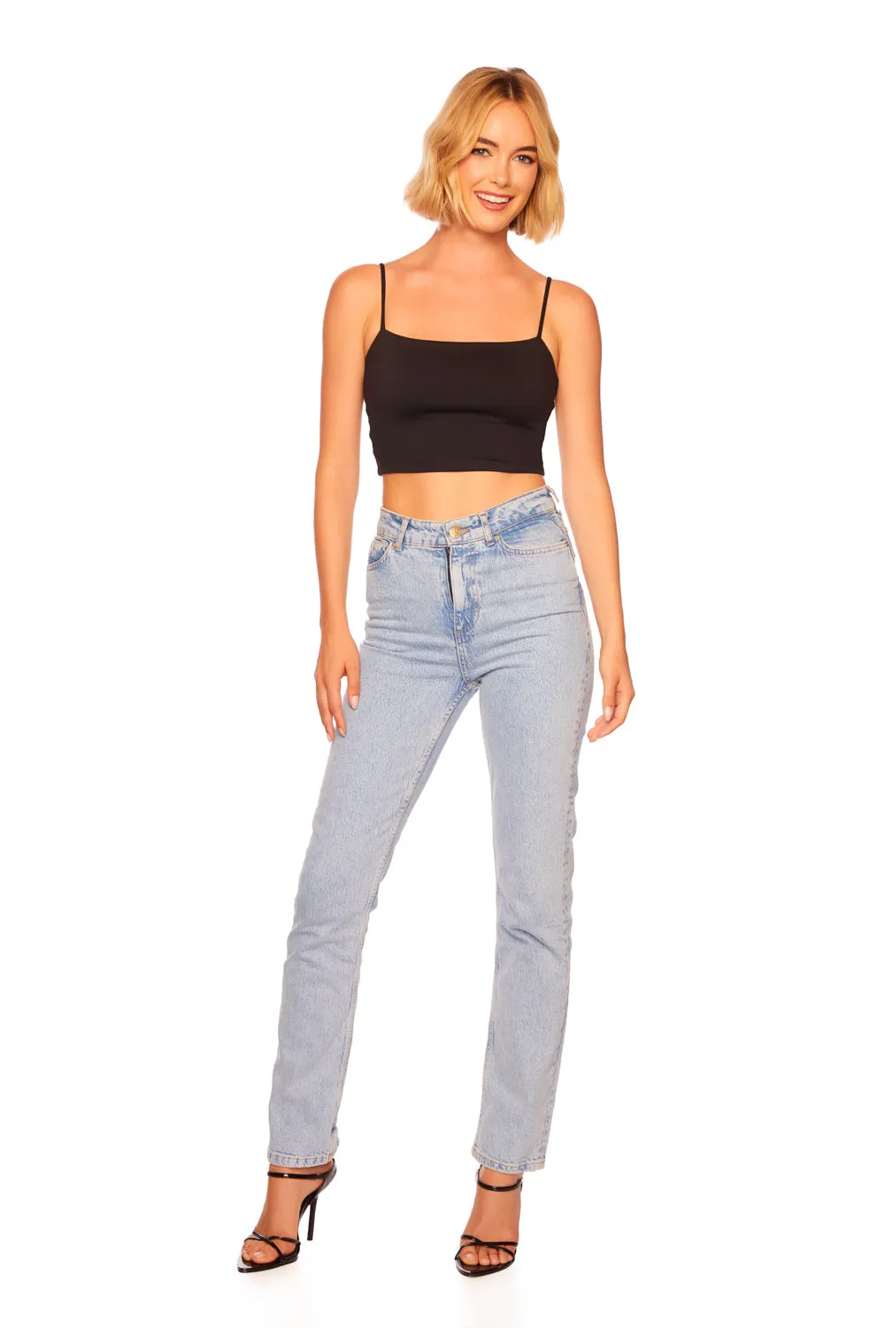 essential string crop top