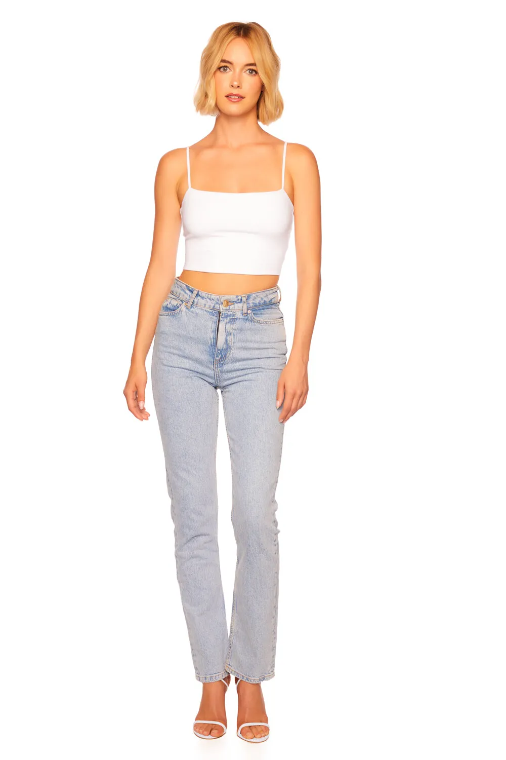 essential string crop top