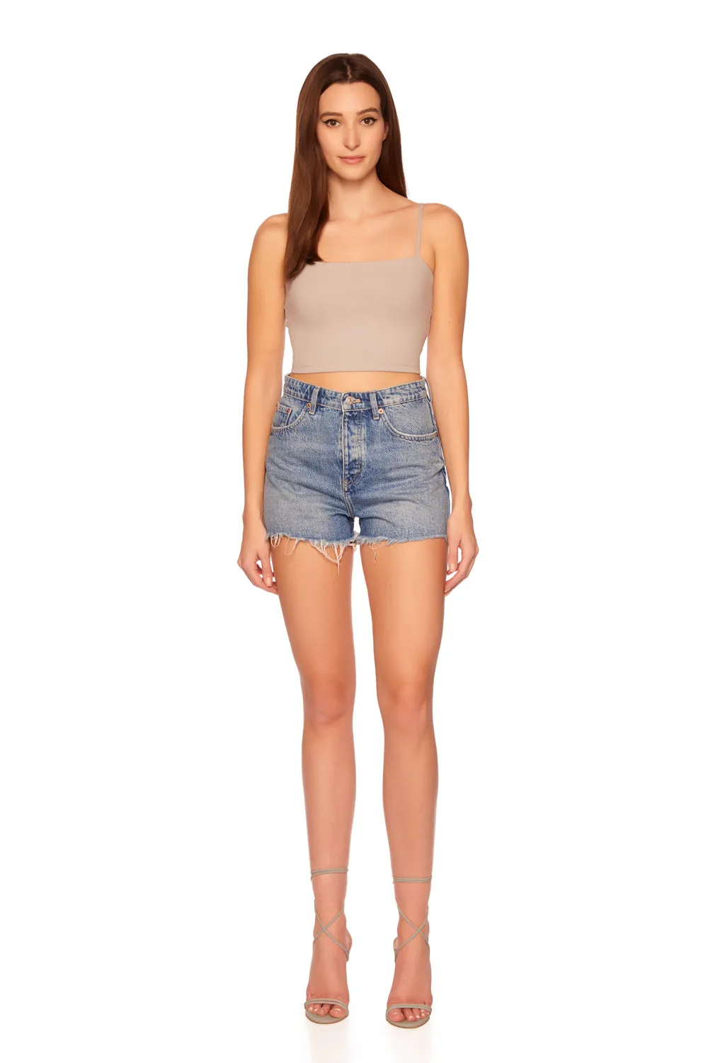 essential string crop top