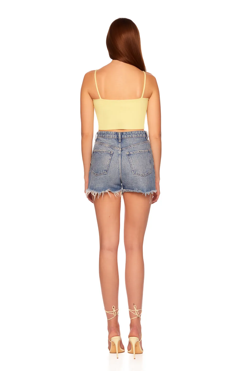 essential string crop top