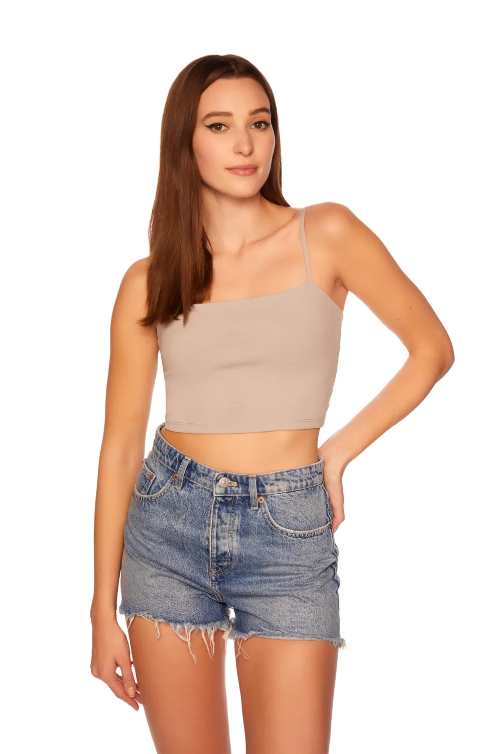 essential string crop top