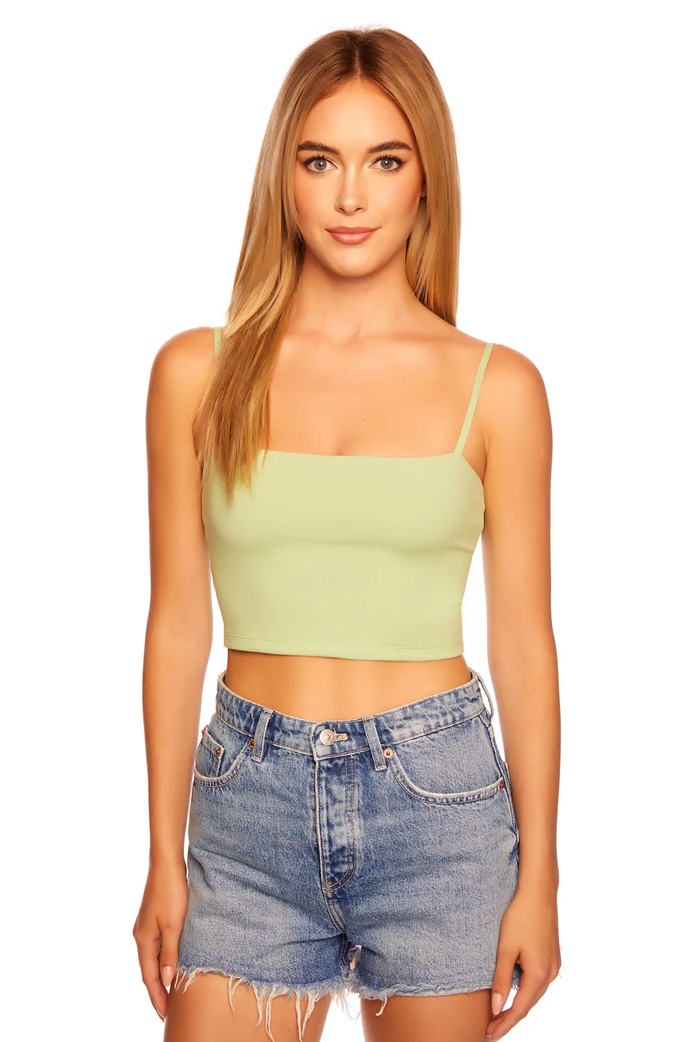 essential string crop top