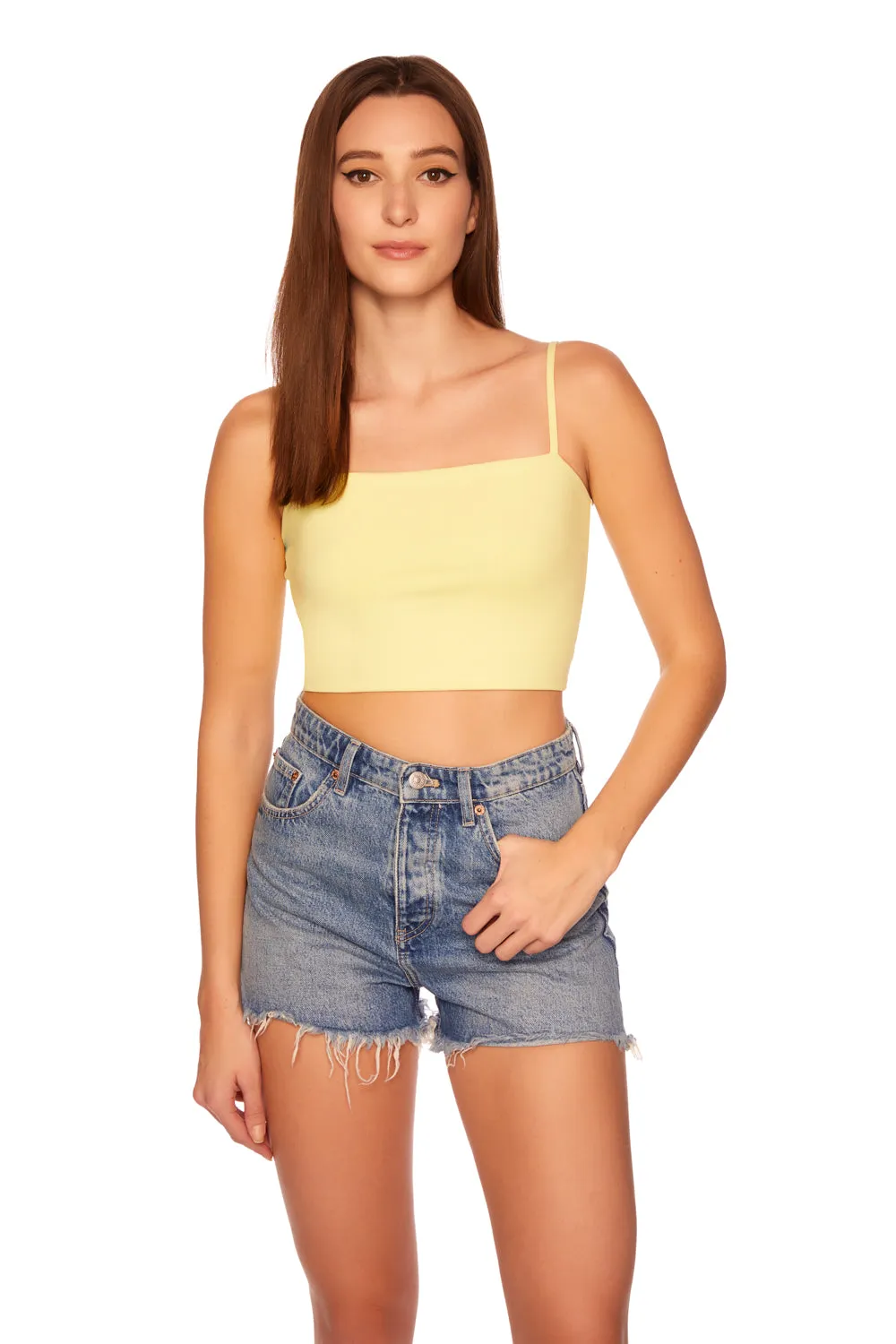 essential string crop top