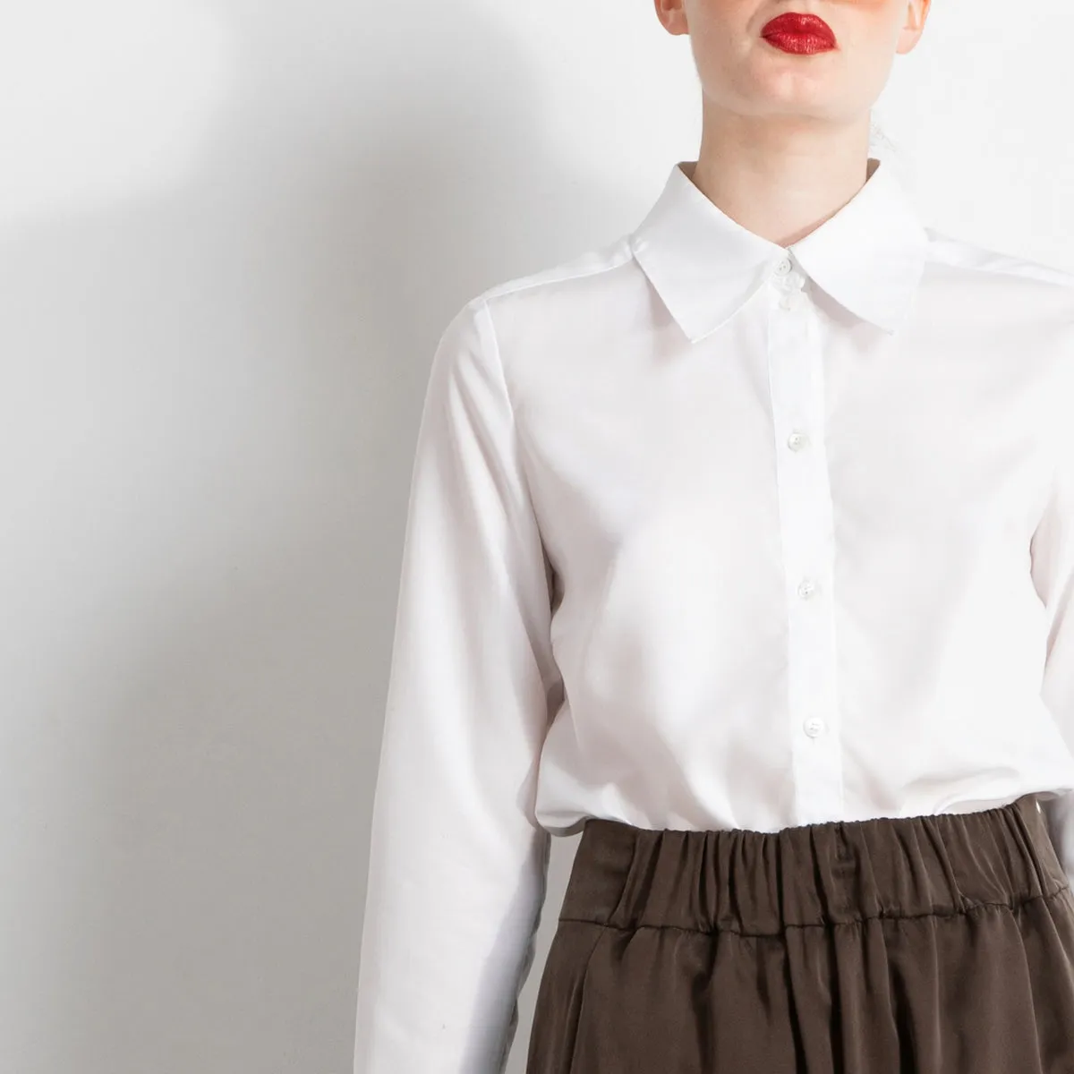 Essential Tencel Shirt White