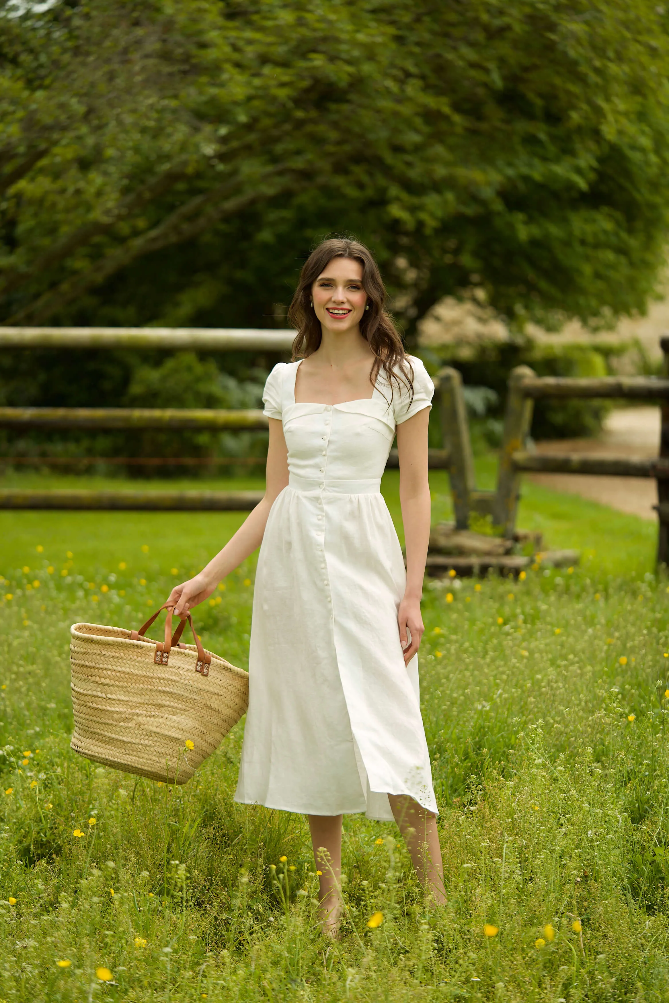 Estelle Linen Dress