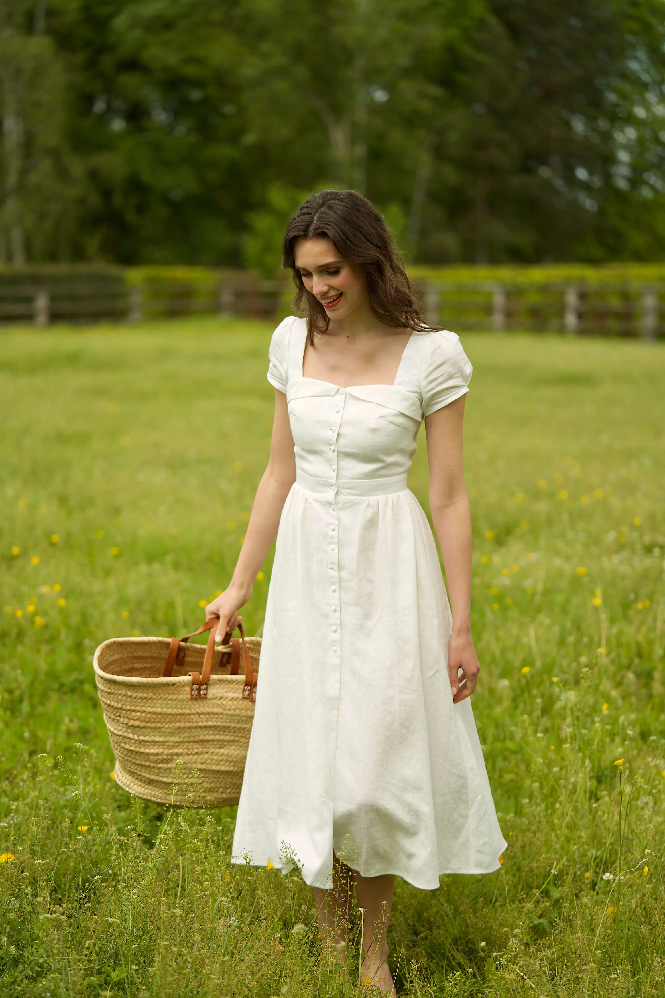 Estelle Linen Dress