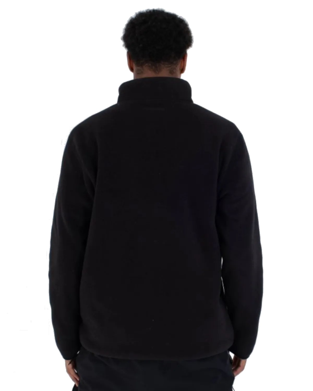 Explore Polartec 200 Crew Fleece Jacket in Black