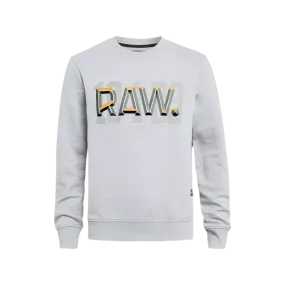 G-STAR: RAW DOT LOGO SWEATSHIRT