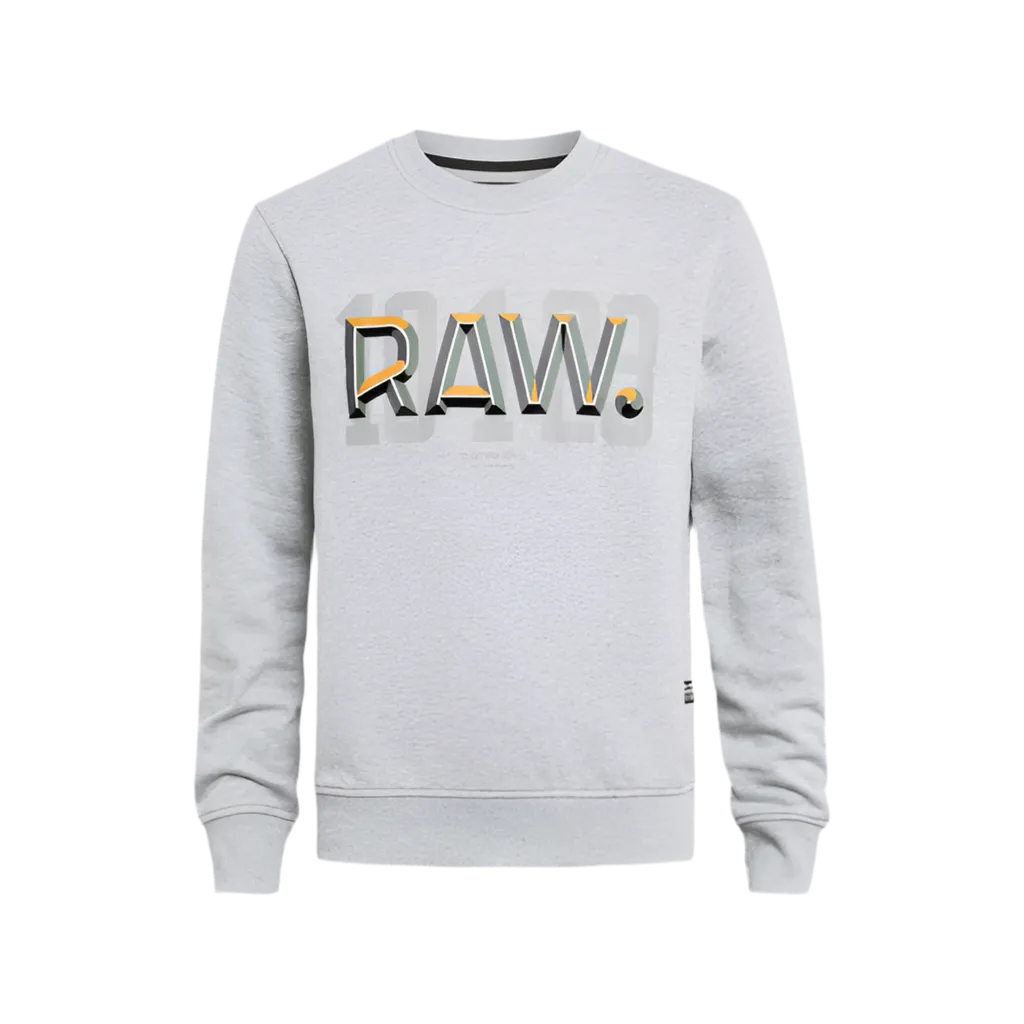 G-STAR: RAW DOT LOGO SWEATSHIRT