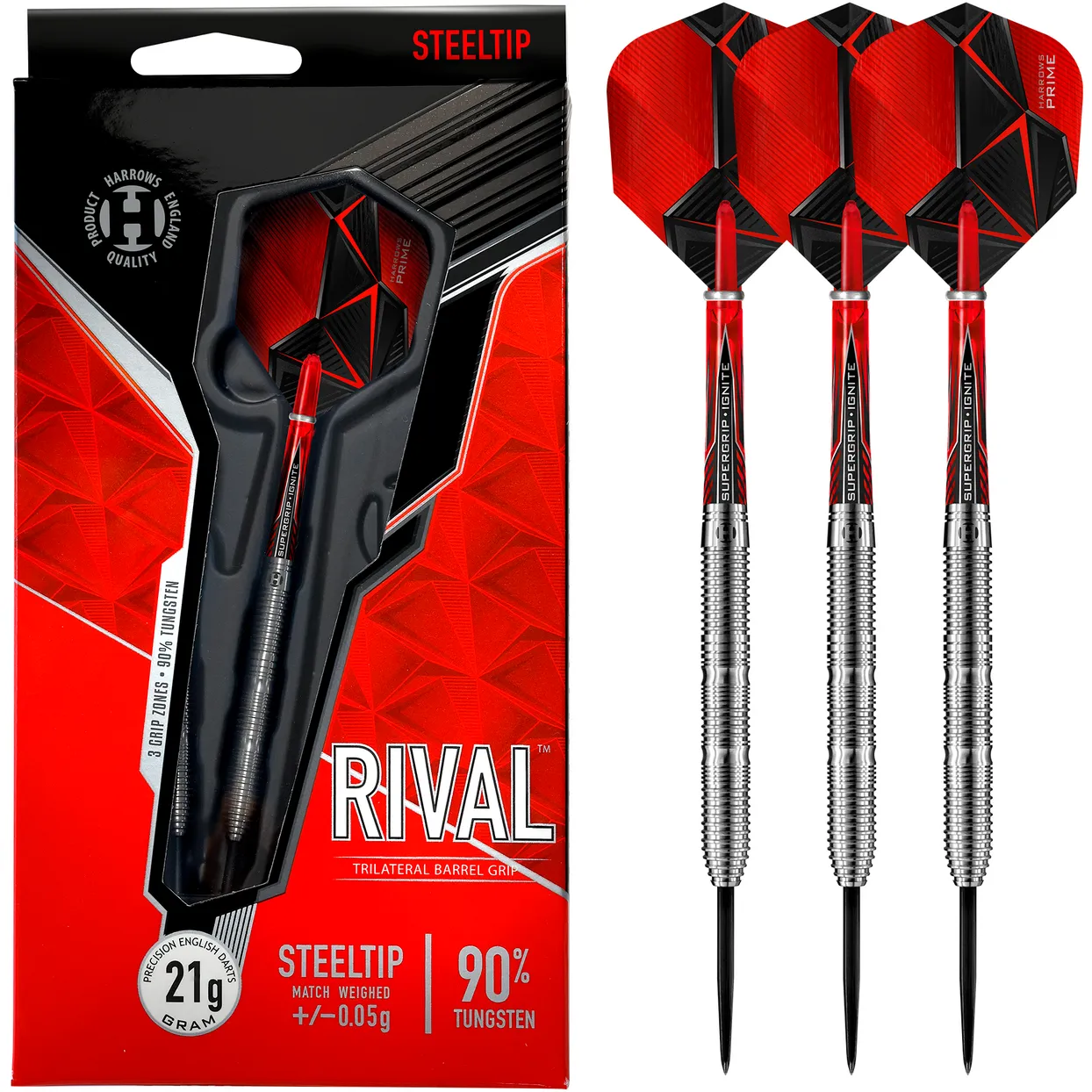 GEBD833    ~ HARROWS RIVAL 90% DARTS