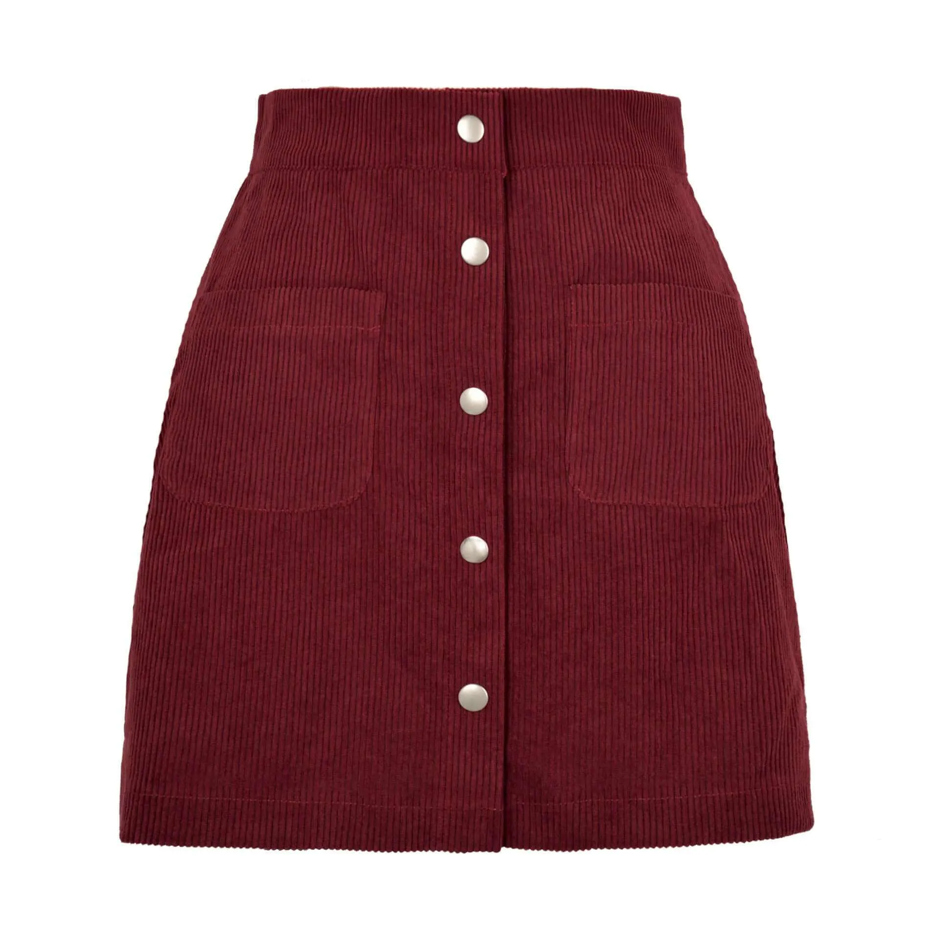 Glow Chic's Solid Slim Fit Skirt