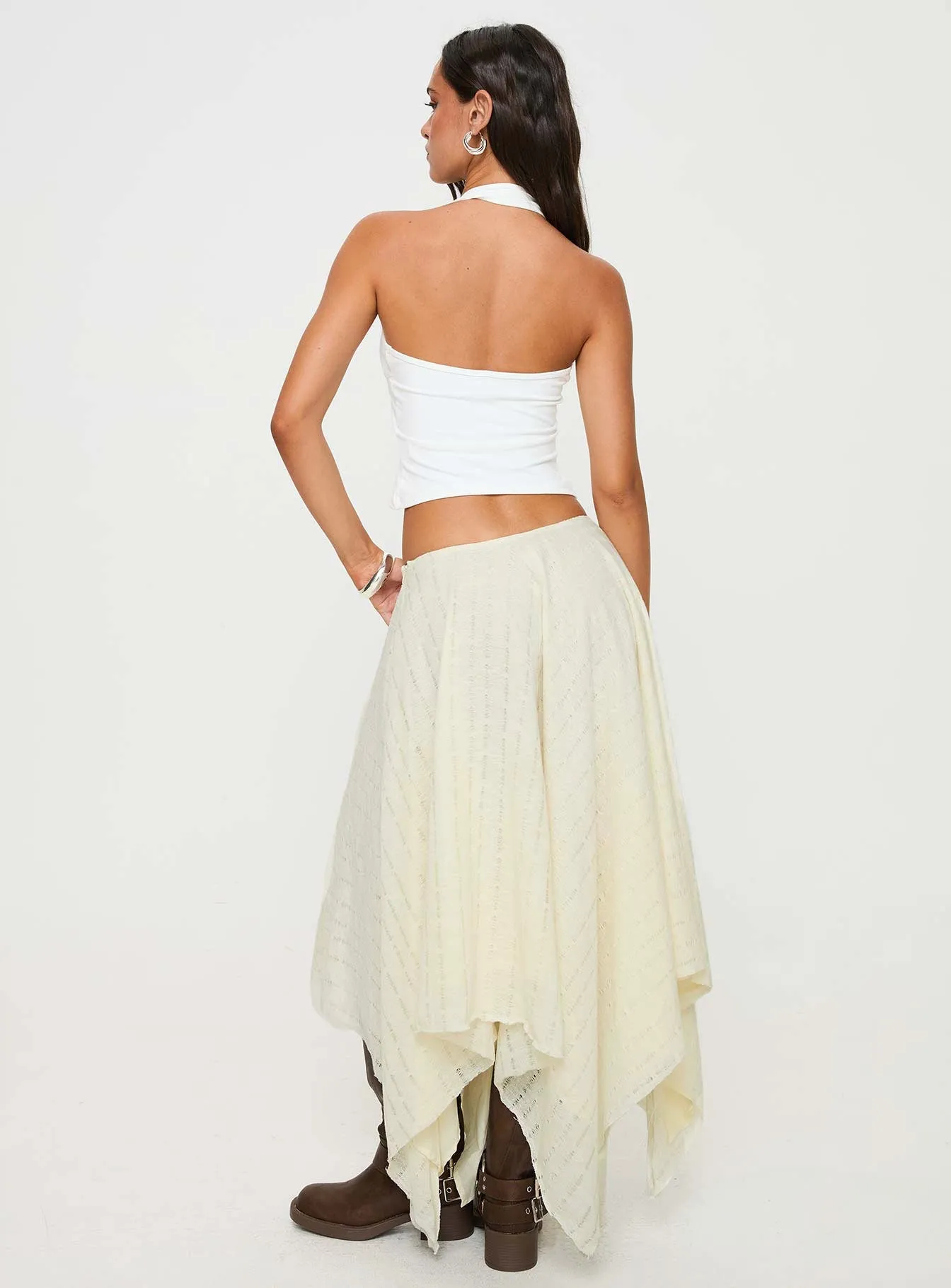 Gratitude Midi Skirt Cream