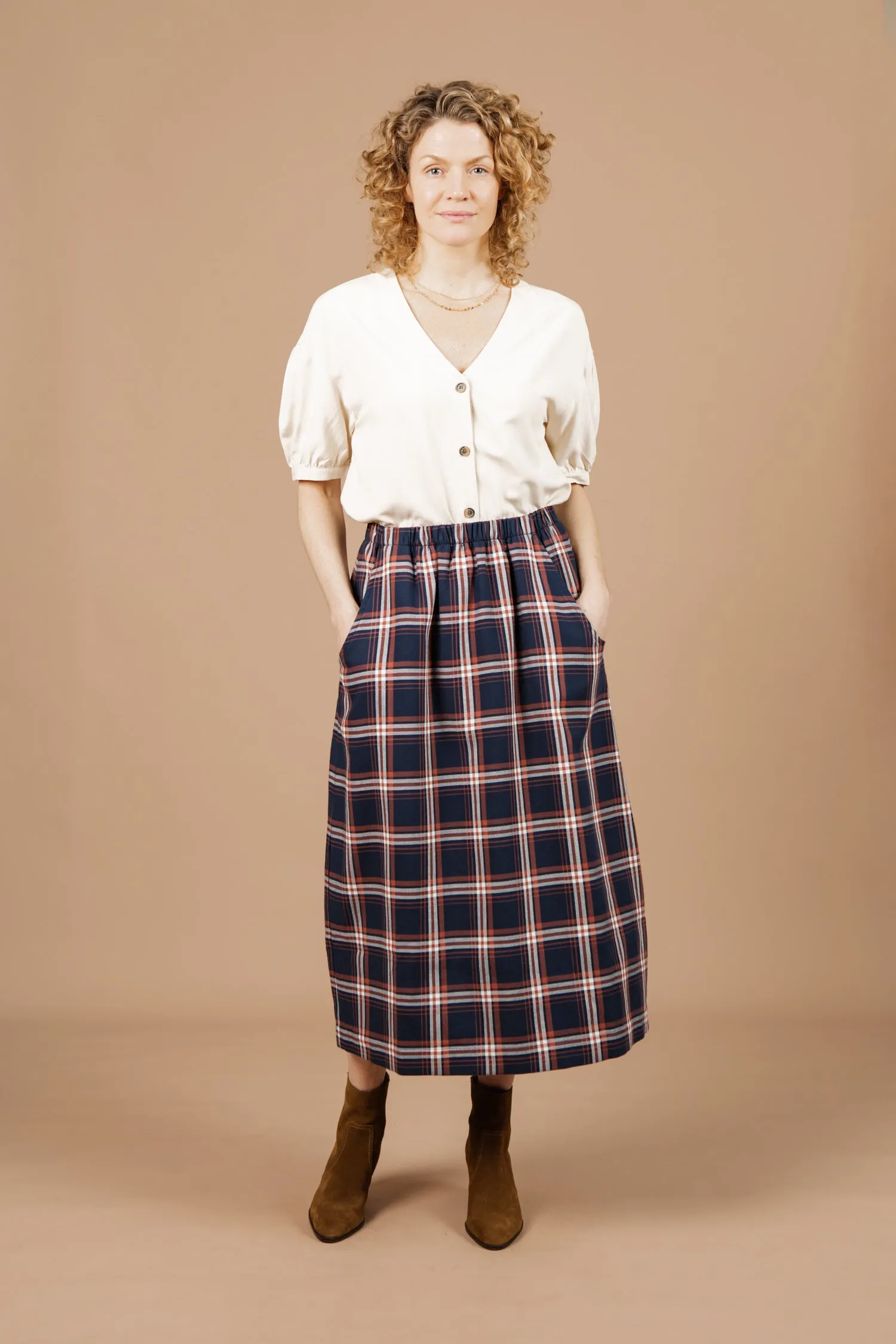 Hadley Skirt / Timber Blanket Plaid