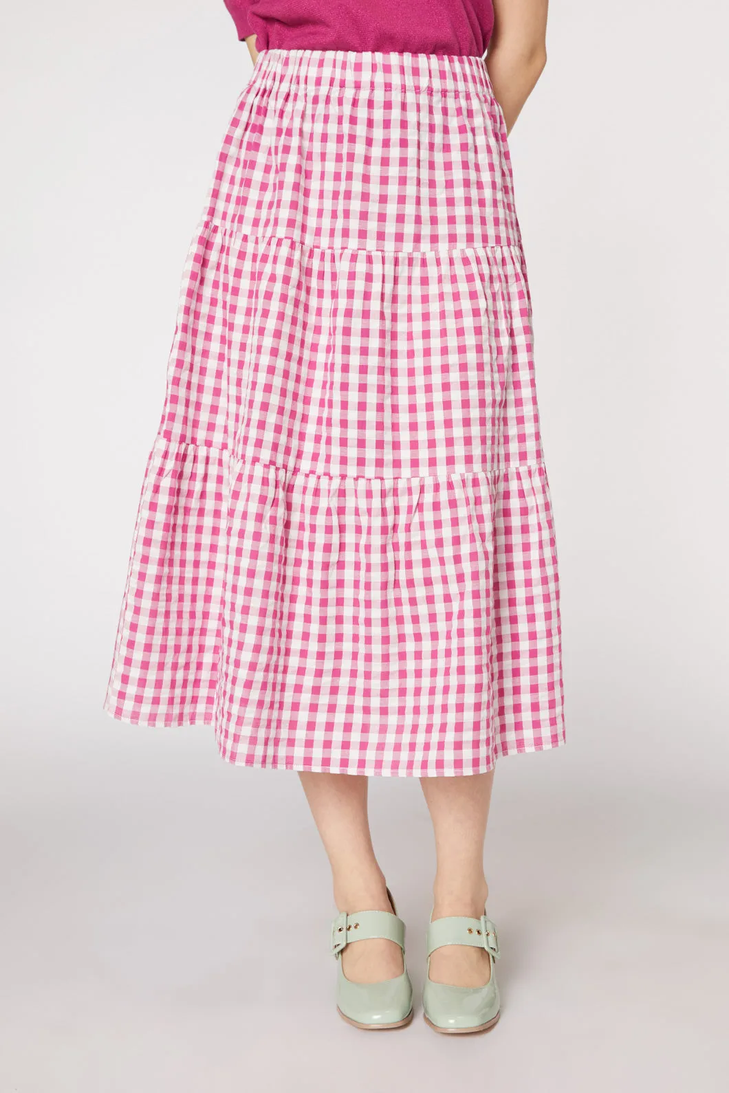 Heidi Check Skirt