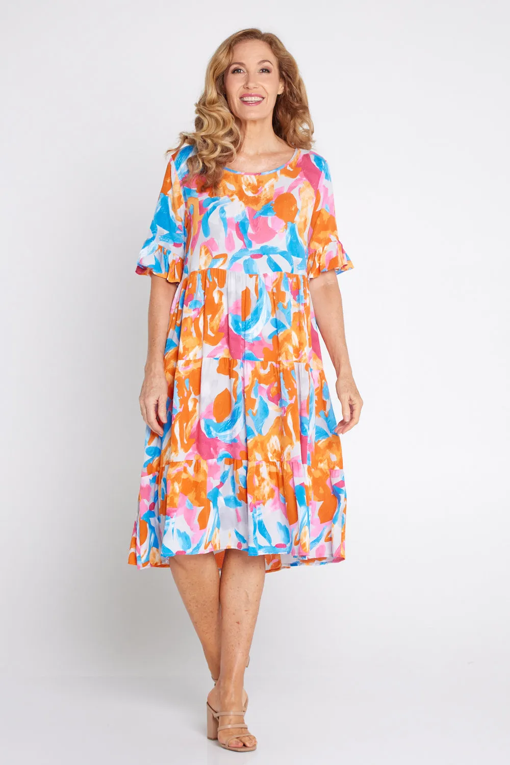 Jackson Dress - Sunset Delight