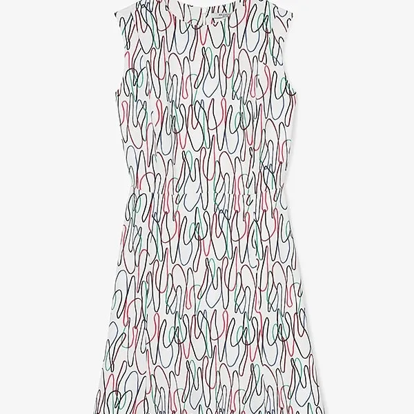 Jane Dress - Freeform Multi :: Multicolor