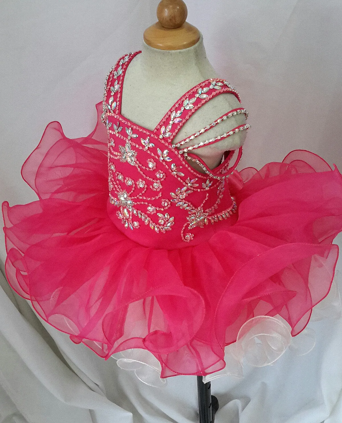 Jennifer Wu Cute Baby Miss Glitz Cupcake Pageant Dress