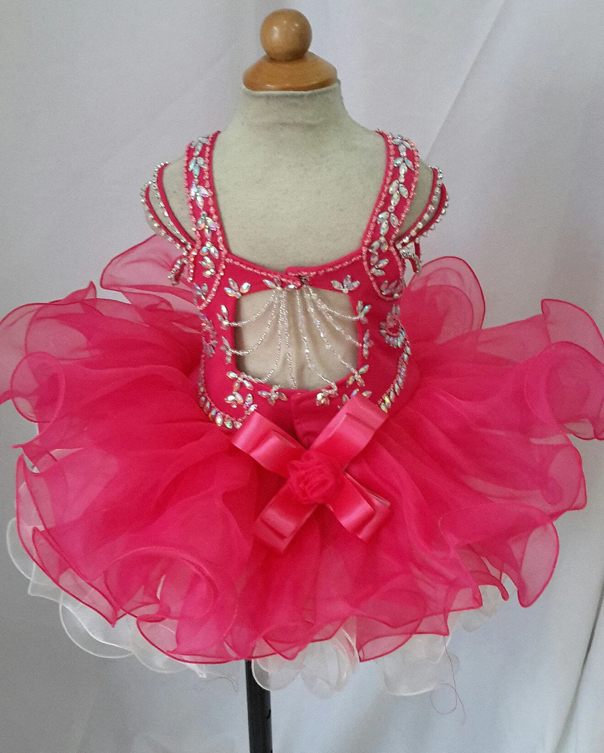 Jennifer Wu Cute Baby Miss Glitz Cupcake Pageant Dress