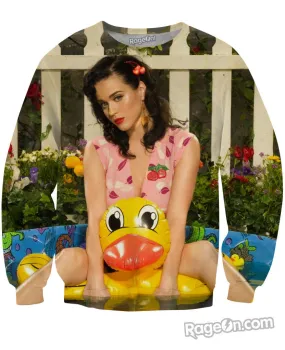 Katy Perry Rubber Ducky Crewneck Sweatshirt