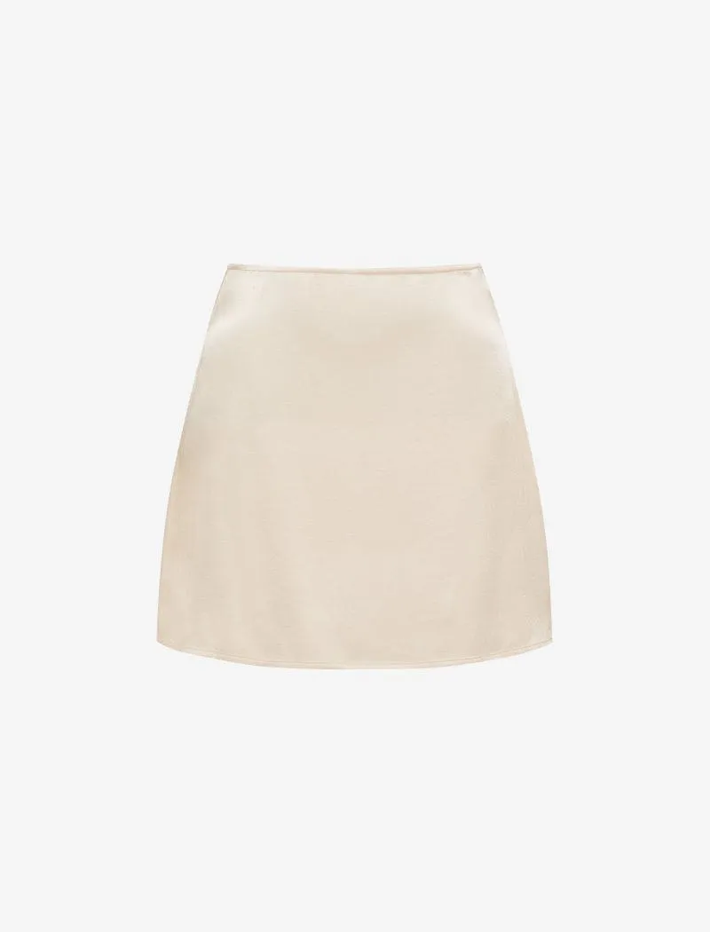 Kerrigan Mini Skirt | Ivory