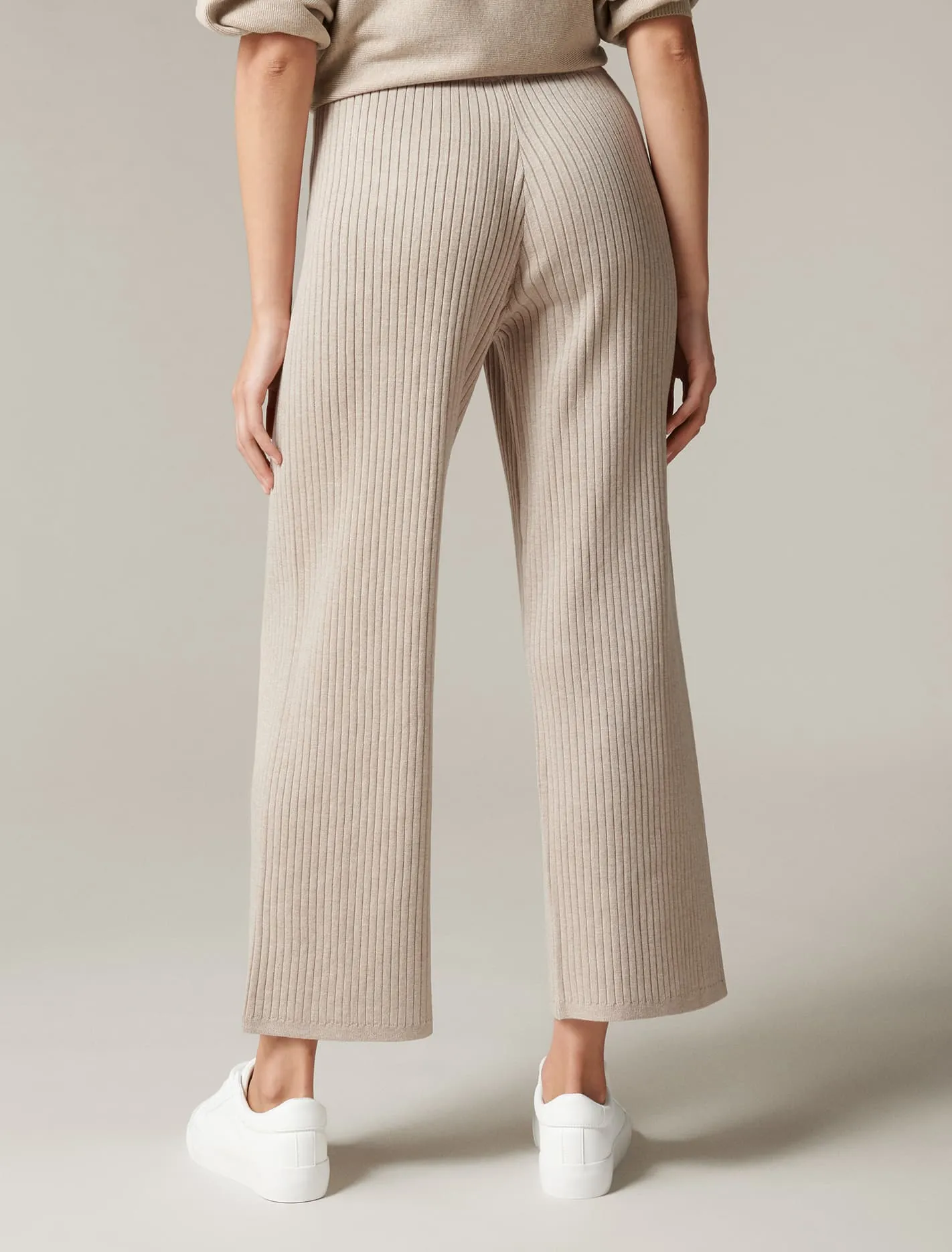 Lara Loungewear Wide Leg Knit Pant