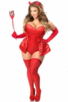 Lavish 5 PC Devilicious Corset Costume