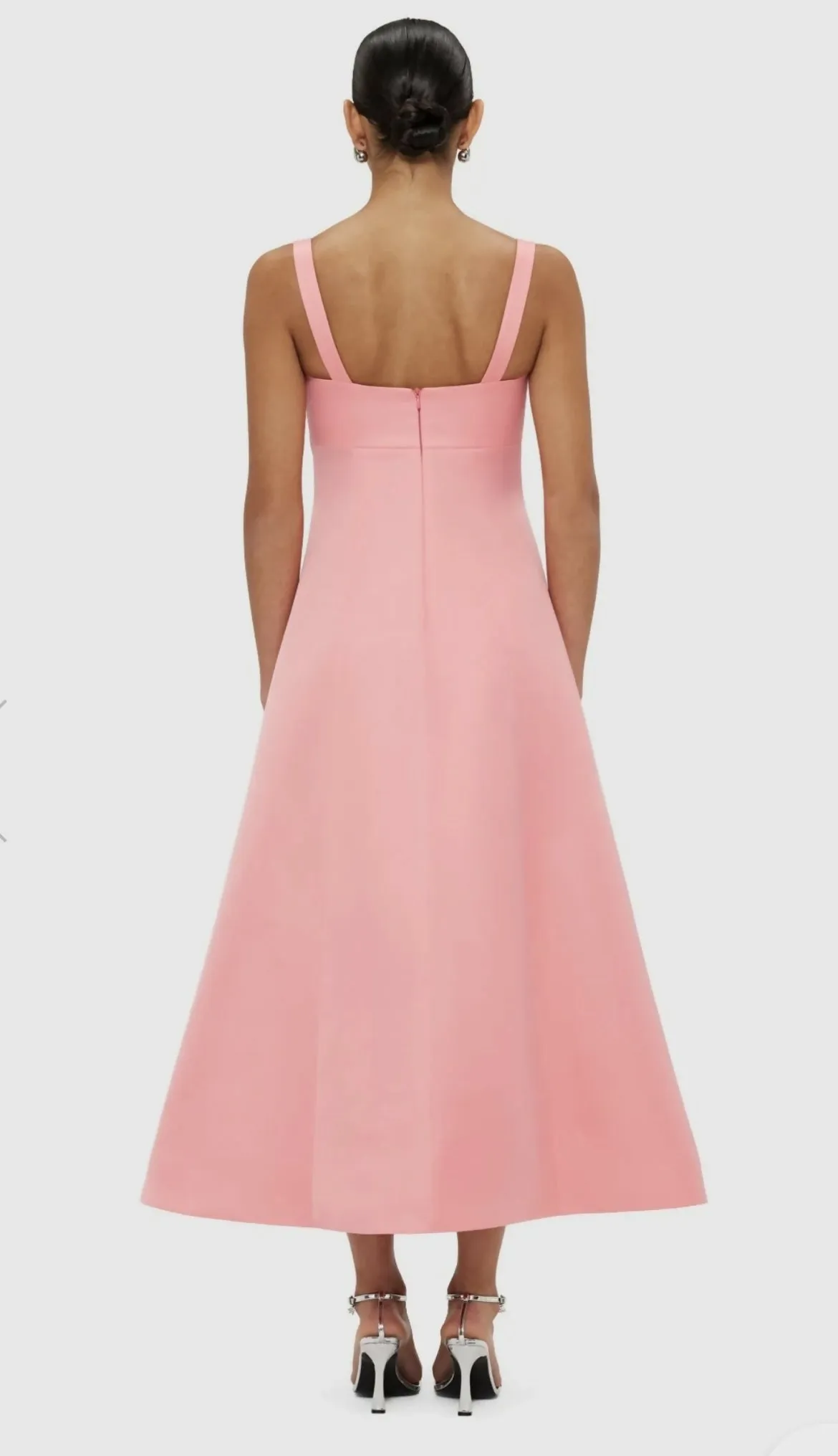 Leo Lin Odette Midi Dress - Strawberry Pink