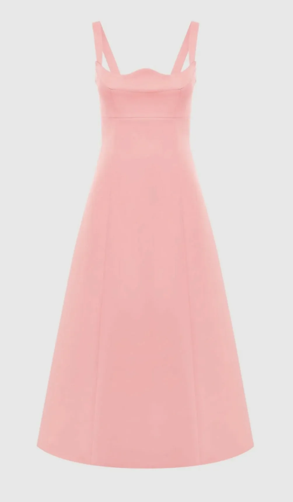 Leo Lin Odette Midi Dress - Strawberry Pink