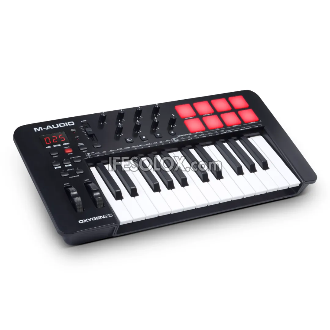 M-AUDIO Oxygen 25 (MKV) USB MIDI Keyboard Controller with 25 Velocity-Sensitive Keys - Brand New