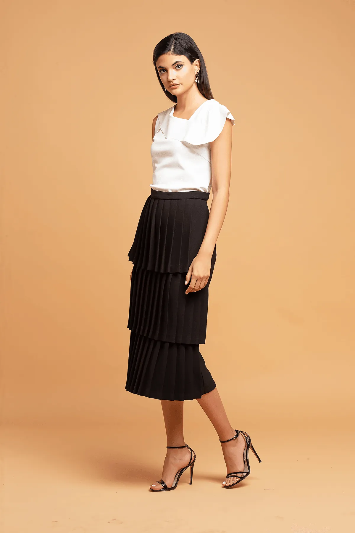 Made in USA Black Jamie Skirt