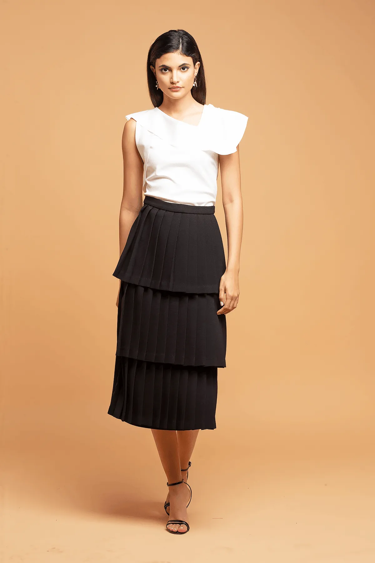 Made in USA Black Jamie Skirt