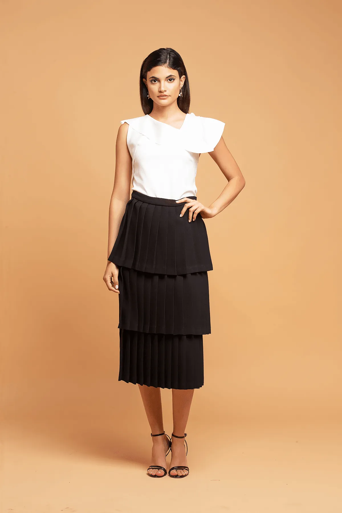 Made in USA Black Jamie Skirt