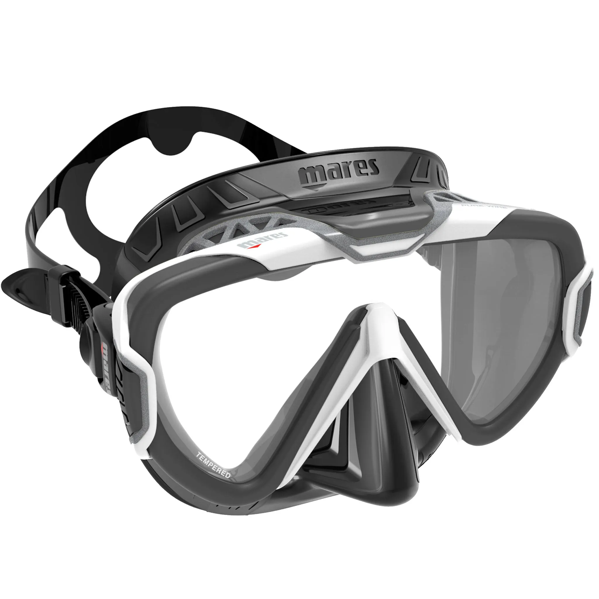 Mares Pure Wire Mask Wide Vision Single Lens