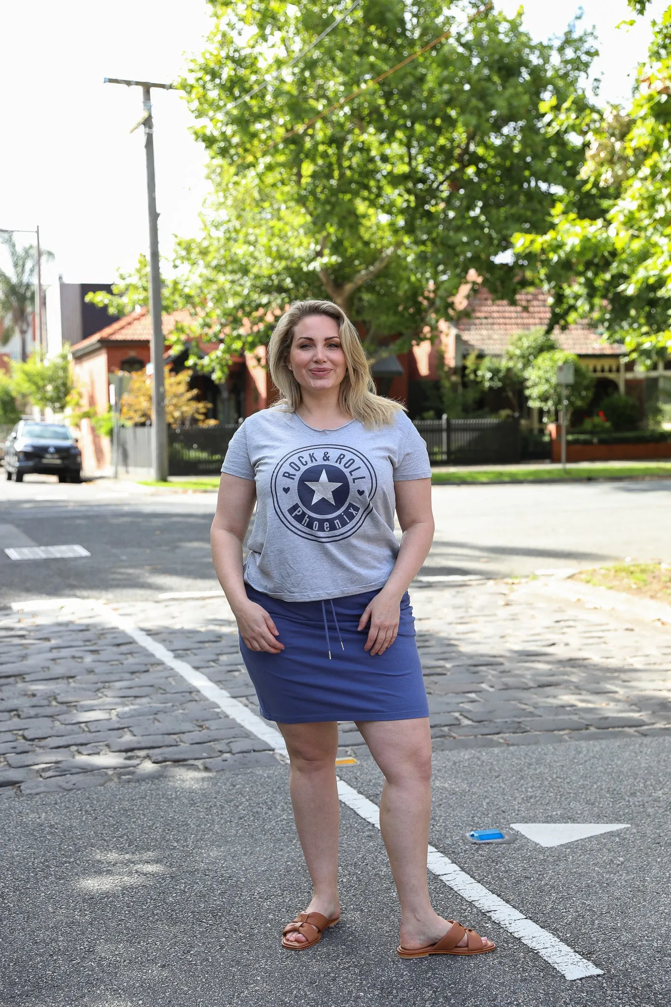 May Skirt - Navy