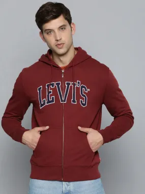 Men's Brand Logo Hooded Sweatshirt